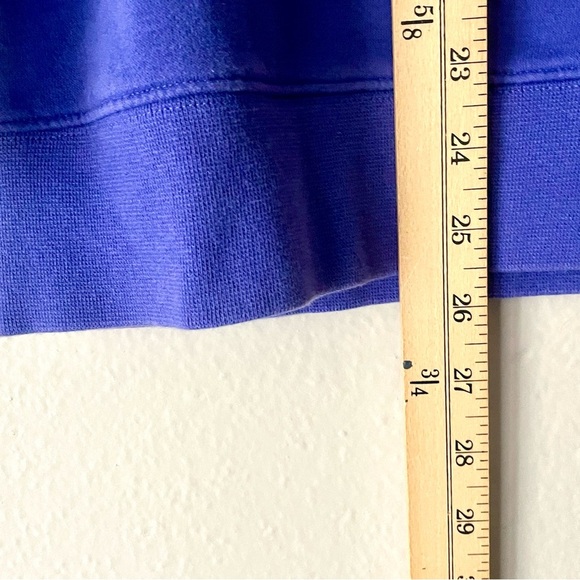 Nike Sweatshirt Kids Youth XL Blue Purple Center Swoosh Logo Crewneck streetware - Picture 7 of 7